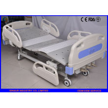 China Versorgung Luxus ABS Guardrail Manuelle 3-Funktions-verstellbare Krankenhaus-Betten